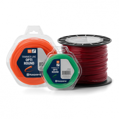 Žoliapjovės valas Opti Round 4 mm x 240 m 1